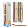 Pack of 2 Natural Incense Sticks| Rose & Sandalwood |Free Wooden Stand |Sulpher & Charcoal Free |100% Organic