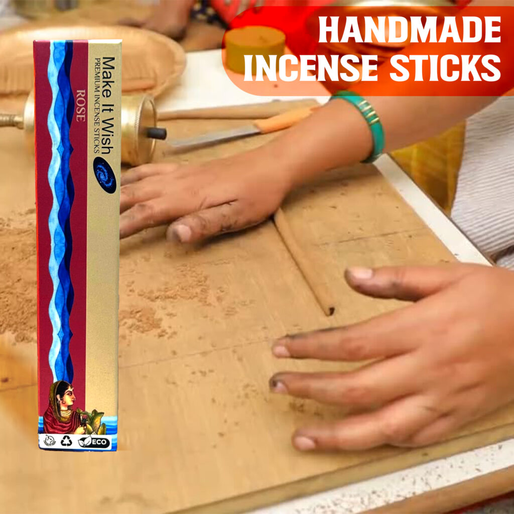 Organic incense sticks